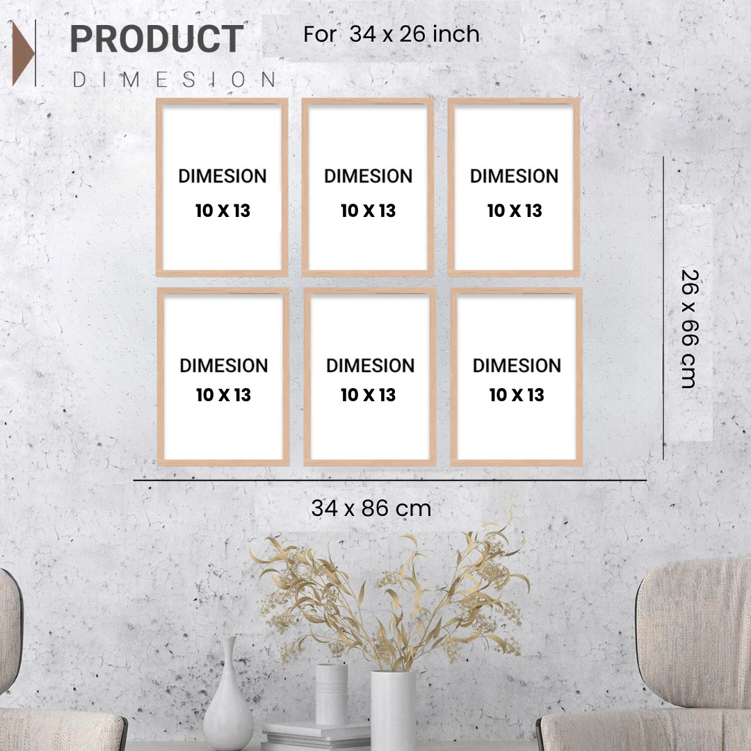 Orange Colour Tree Art