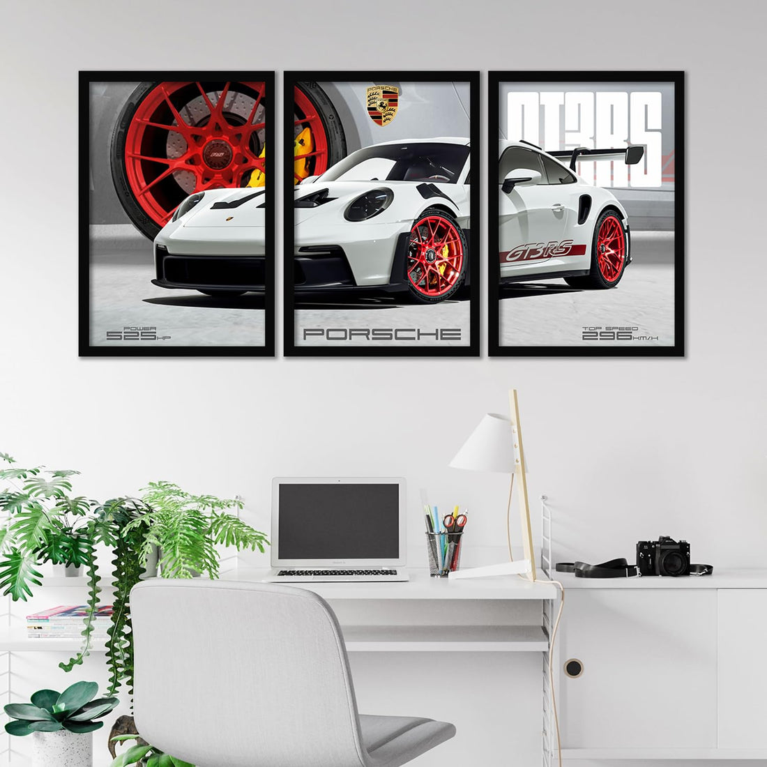 Big Porsche Cars Framed Posters