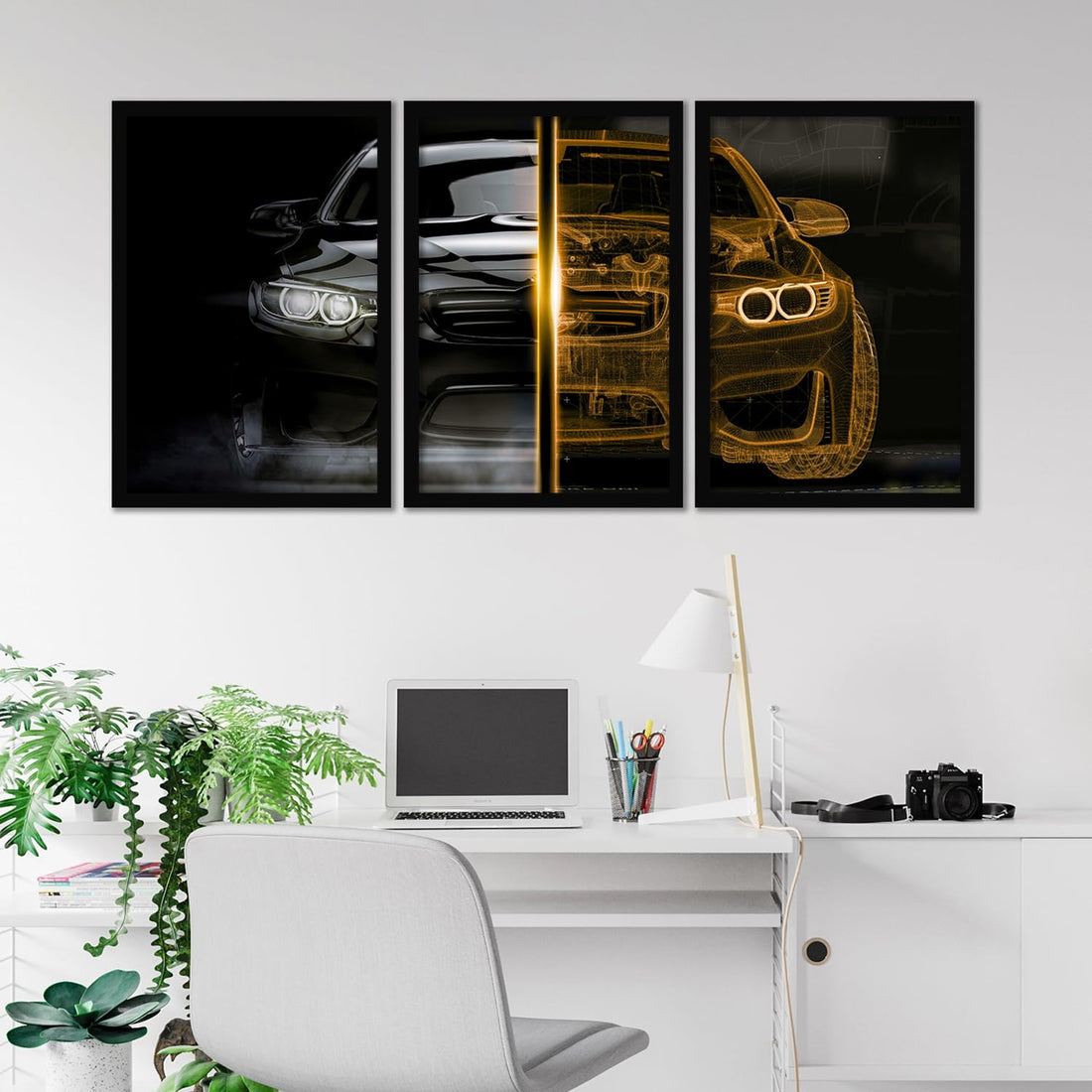 Big BMW Car Framed Posters