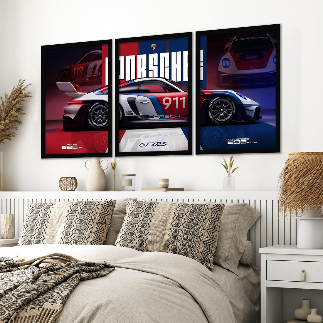 Big Porsche Cars Framed Posters