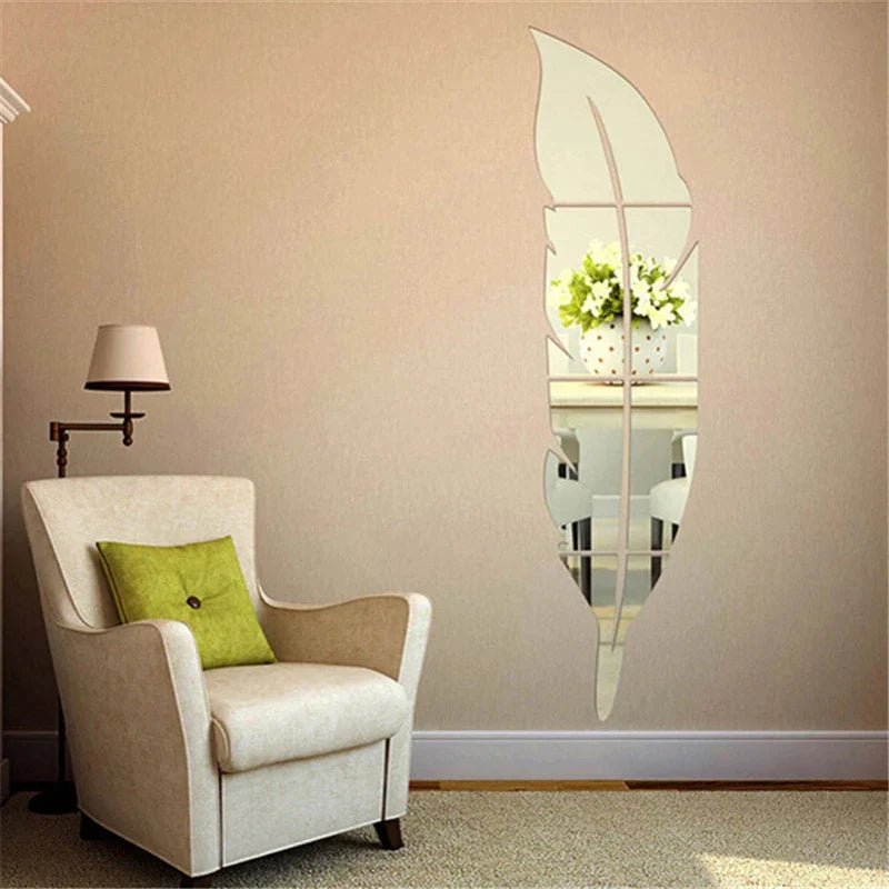 Acrylic Leaf Mirror