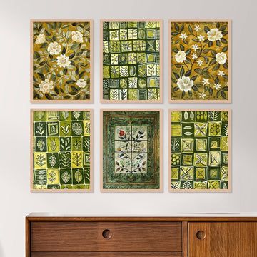 Green Colour Wall Art