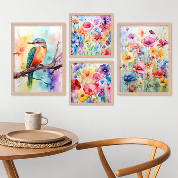 Water Colour Flower Art