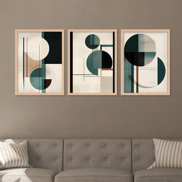 Circular Design In Dark Colour