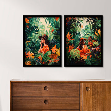 Girl In Jungle