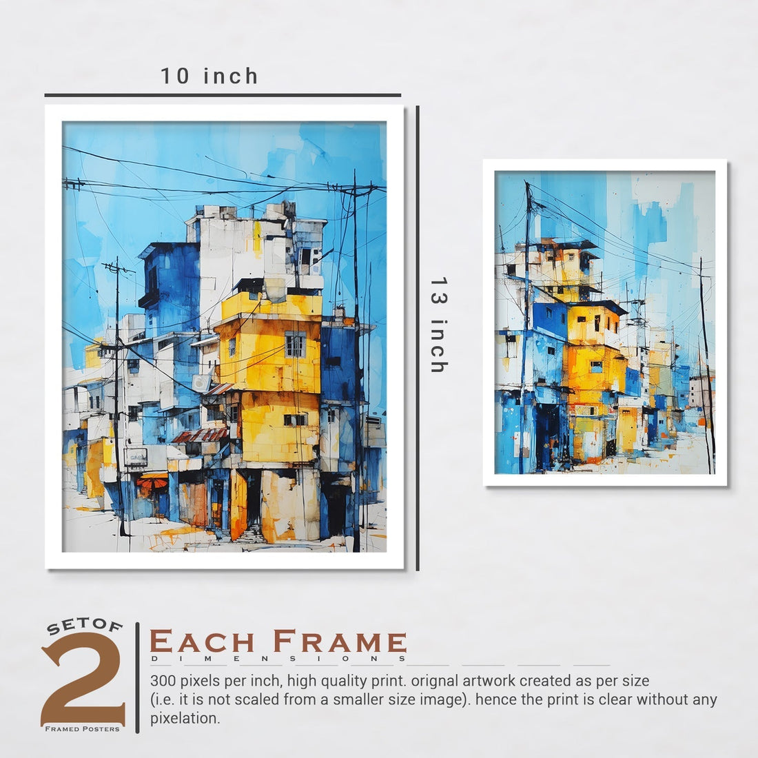 New Urban Street View Wall Art