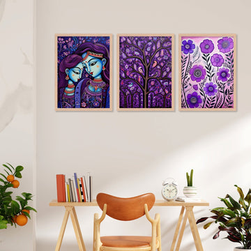 Sisters Love Wall Painting
